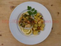 Wildlachs mit Kartoffeln