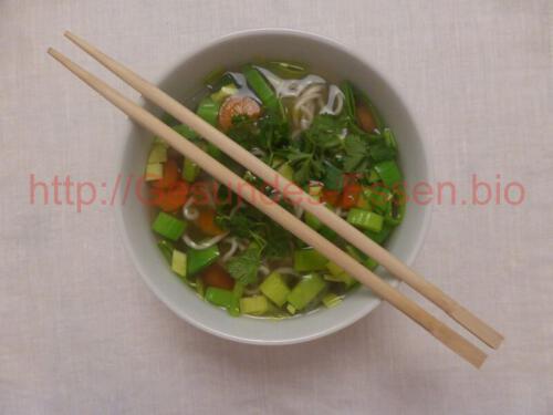 "Deutsch-Chinesische Nudelsuppe"